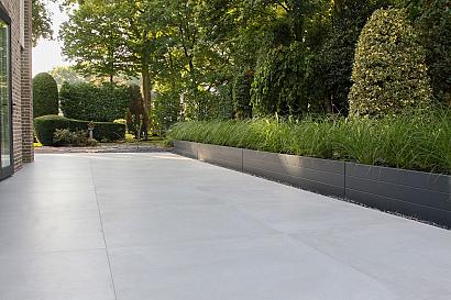 Plantenbak Modulair Antraciet 300x300x42 cm