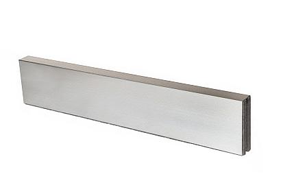 U-profiel ongelijkzijdig opsluitband 6 cm - 220x6.4x19.6/4.57 mm Verzinkt