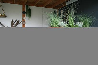 Bloembak Modulair - 300x150x56 cm Corten