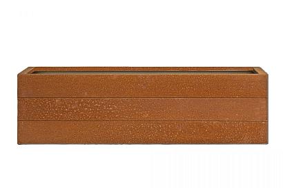 Plantenbak Modulair Corten 150x120x42 cm
