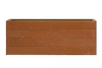 Bloembak Modulair - 210x30x70 cm Corten