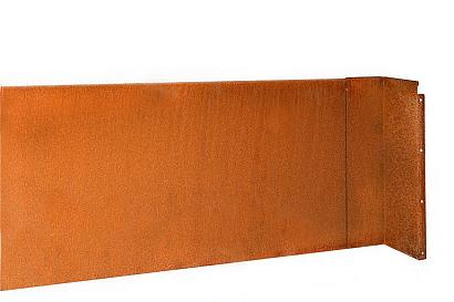 Hoekstuk Inwendig 42 cm - 15x42x15 cm (LxHxB) Corten