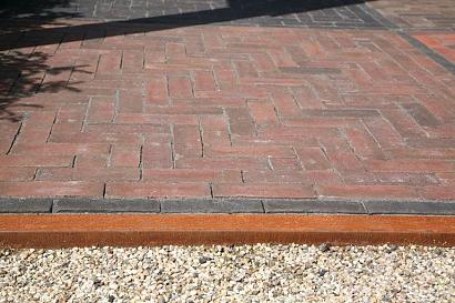 U-profiel gelijkzijdig opsluitband 5 cm - 300x5.4x5.07/5.07 cm Corten