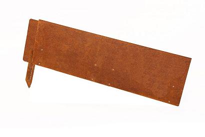 Koppelspies 27.7 cm Corten - verpakt per 50 st.
