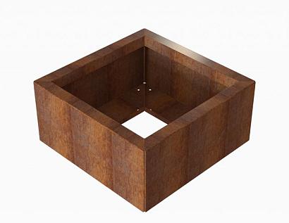 Plantenbak Module+ Corten 60x60x28 cm