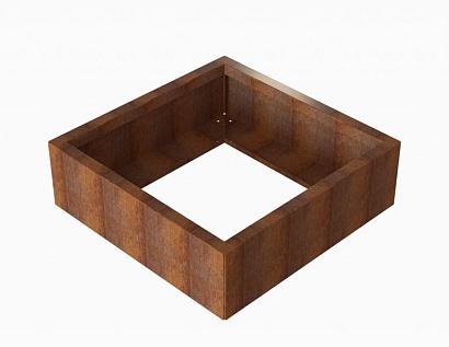Plantenbak Module+ Corten 90x90x28 cm