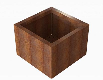 Plantenbak Module+ Corten 60x60x42 cm