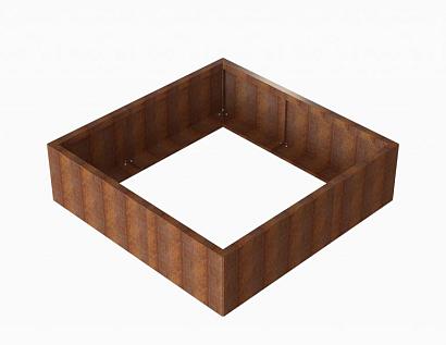 Plantenbak Module+ Corten 150x150x42 cm