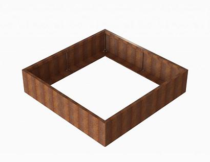 Plantenbak Module+ Corten 180x180x42 cm