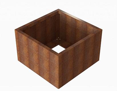 Plantenbak Module+ Corten 90x90x56 cm