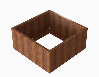 Plantenbak Module+ Corten 120x120x56 cm