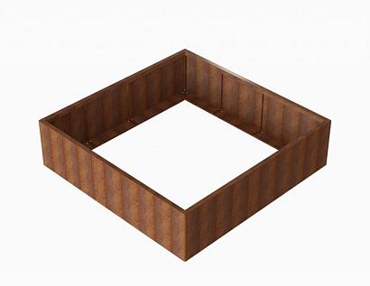 Plantenbak Module+ Corten 210x210x56 cm