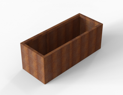 Plantenbak Module+ Corten 150x60x56 cm