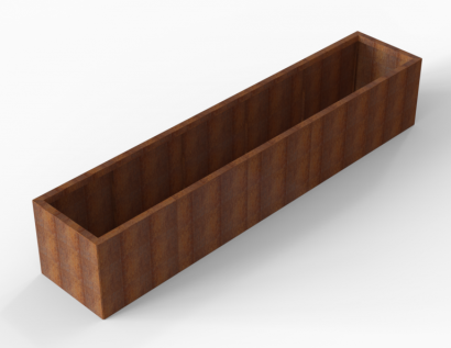 Plantenbak Module+ Corten 300x60x56 cm