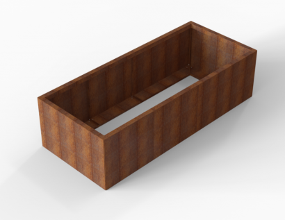 Bloembak Module+ 90x210x56 cm