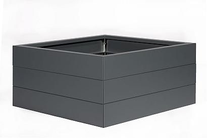 Plantenbak Modulair Antraciet 270x270x42 cm