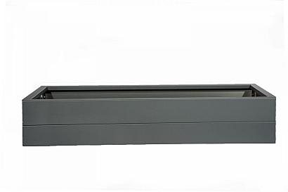 Bloembak Modulair - 150x30x28 cm Antraciet
