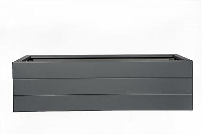 Bloembak Modulair - 300x90x42 cm Antraciet