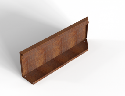 Uitwendig hoekpaneel-L (B) 90x28 cm