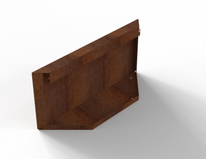 Kopschot paneel (D) 60x28 cm