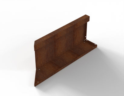 Inwendig hoekpaneel-R (C) 60x28 cm