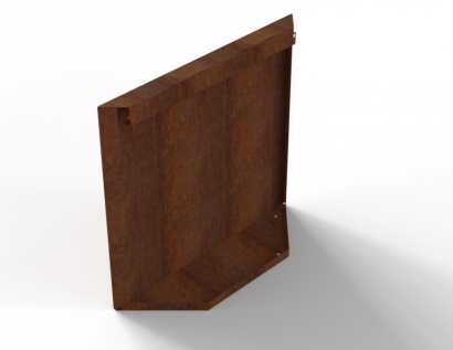 Kopschot paneel (D) 60x56 cm