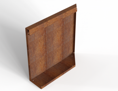 Uitwendig hoekpaneel-L (B) 60x56 cm