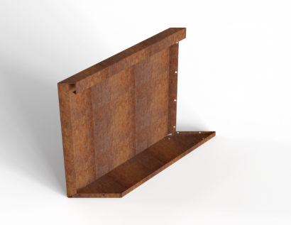 Parallel paneel-L (E) 60x56 cm