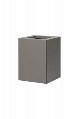 Bloembak vlak - 30x30x40 cm Taupe