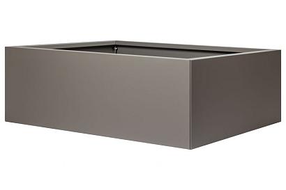 Bloembak vlak - 90x180x40 cm Taupe