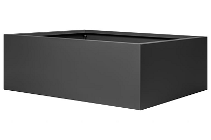 Plantenbak Vlak Antraciet 150x90x40 cm
