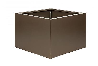 Bloembak vlak - 210x210x60 cm Supra bruin