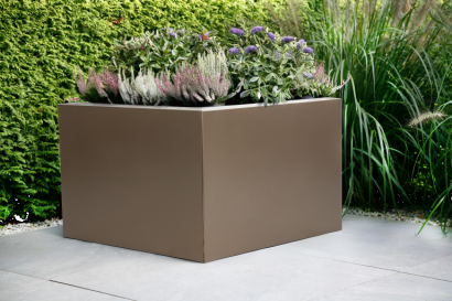 Bloembak vlak - 90x150x40 cm Supra bruin