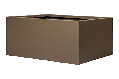 Bloembak vlak - 60x90x60 cm Supra bruin