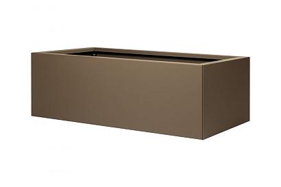 Bloembak vlak - 60x180x40 cm Supra bruin