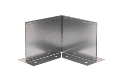 Inwendige hoek Double (flg) 16.5 cm - Verzinkt