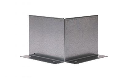Uitwendige hoek Double (flg) 10 cm - Verzinkt