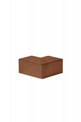 Hoekstuk voor U-profiel gelijkzijdig 5 cm - Corten