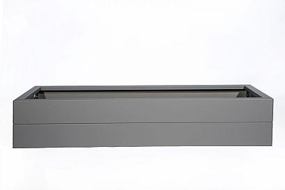 Plantenbak Modulair Taupe 270x60x28 cm