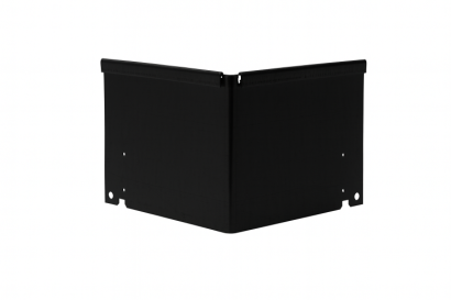 Inwendige hoek Kantopsluiting  Single / Single flex 27.7 cm - Grafiet zwart