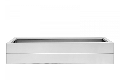Bloembak Modulair - 210x120x28 cm Wit