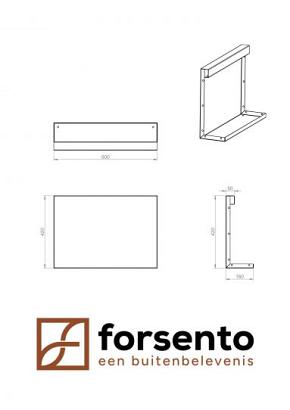 Recht Paneel (A) 60x42 cm