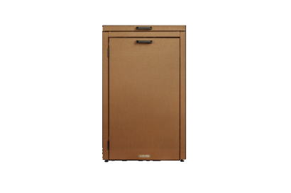 Kliko-ombouw met klep Cortenstaal 240 liter