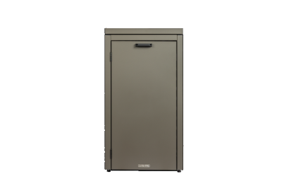 Kliko-ombouw met vaste deksel Taupe 120 liter