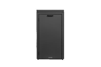 Kliko-ombouw met vaste deksel Grafietzwart 120 liter