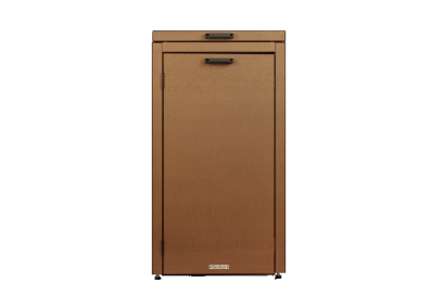 Kliko-ombouw met klep Cortenstaal 120 liter