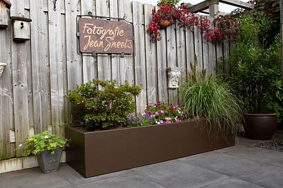 Plantenbak Vlak Supra Bruin 300x120x60 cm