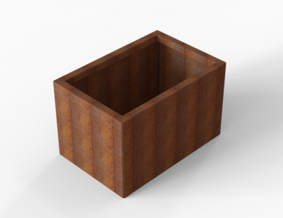 Plantenbak Module+ Corten 90x60x56 cm
