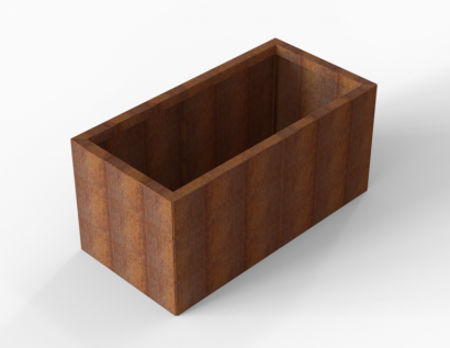 Plantenbak Module+ Corten 120x60x56 cm