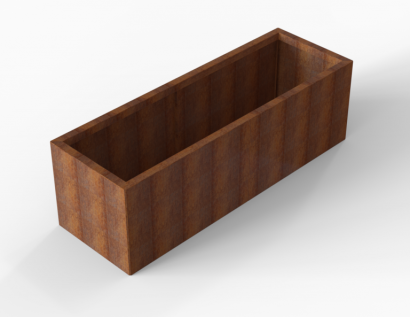 Plantenbak Module+ Corten 180x60x56 cm